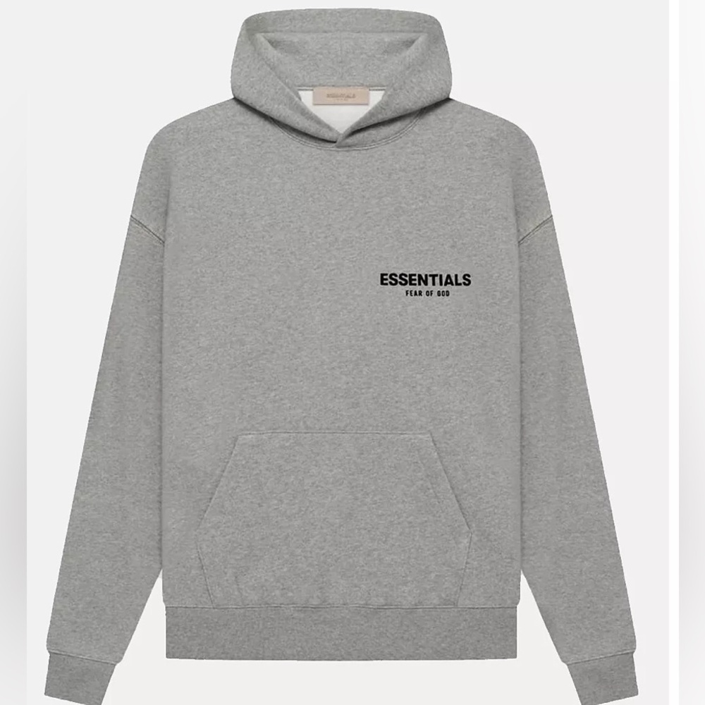Fear of God Essential Gray Hoodie
